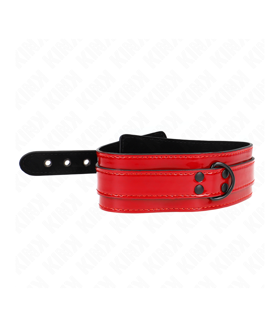 KINK - COLLAR AJUSTABLE ROJO VINO 37.5-49.5 CM X 5 CM