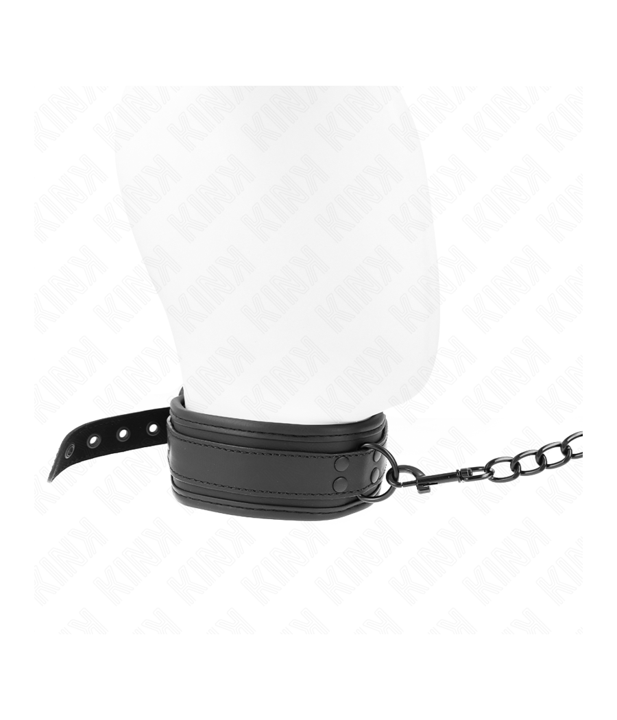 KINK - NEOPREN BONDAGE HALSBAND MODELL 1 MIT GÜRTEL 78 CM VERSTELLBAR 37,5 X 49,5 CM