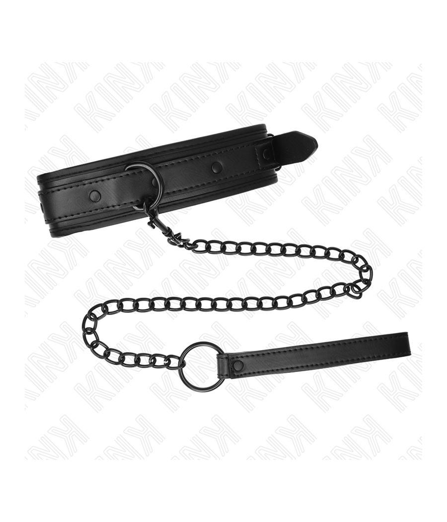 KINK - NEOPREN BONDAGE HALSBAND MODELL 2 MIT GÜRTEL 78 CM VERSTELLBAR 37,5 X 49,5 CM