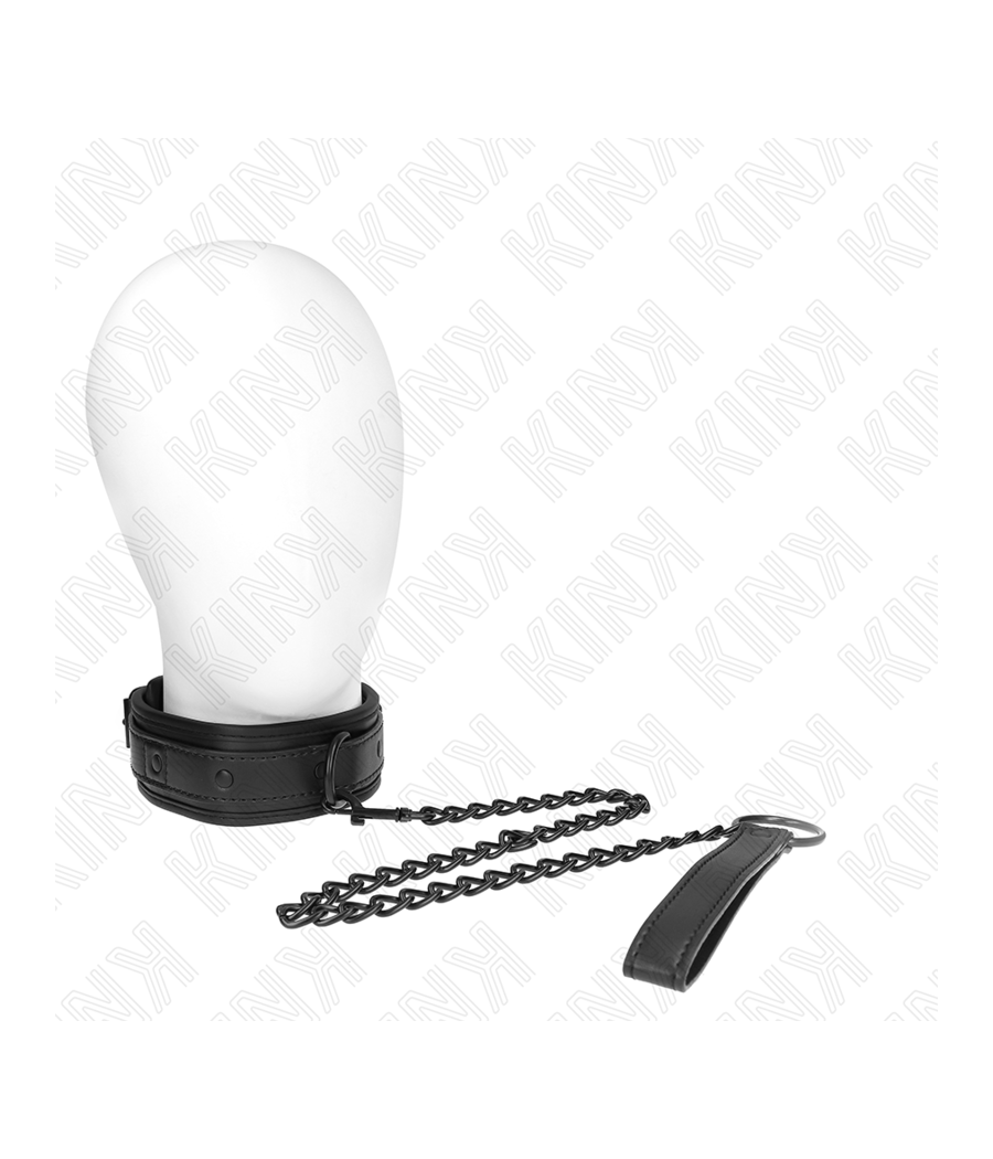 KINK - COLAR DE NEOPRENE BONDAGE MODELO 2 COM CINTO 78 CM AJUSTÁVEL 37,5 X 49,5 CM