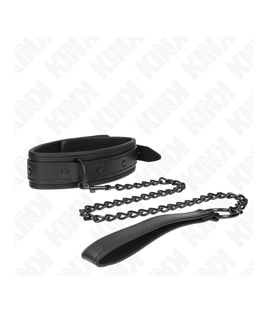 KINK - COLAR DE NEOPRENE BONDAGE MODELO 2 COM CINTO 78 CM AJUSTÁVEL 37,5 X 49,5 CM
