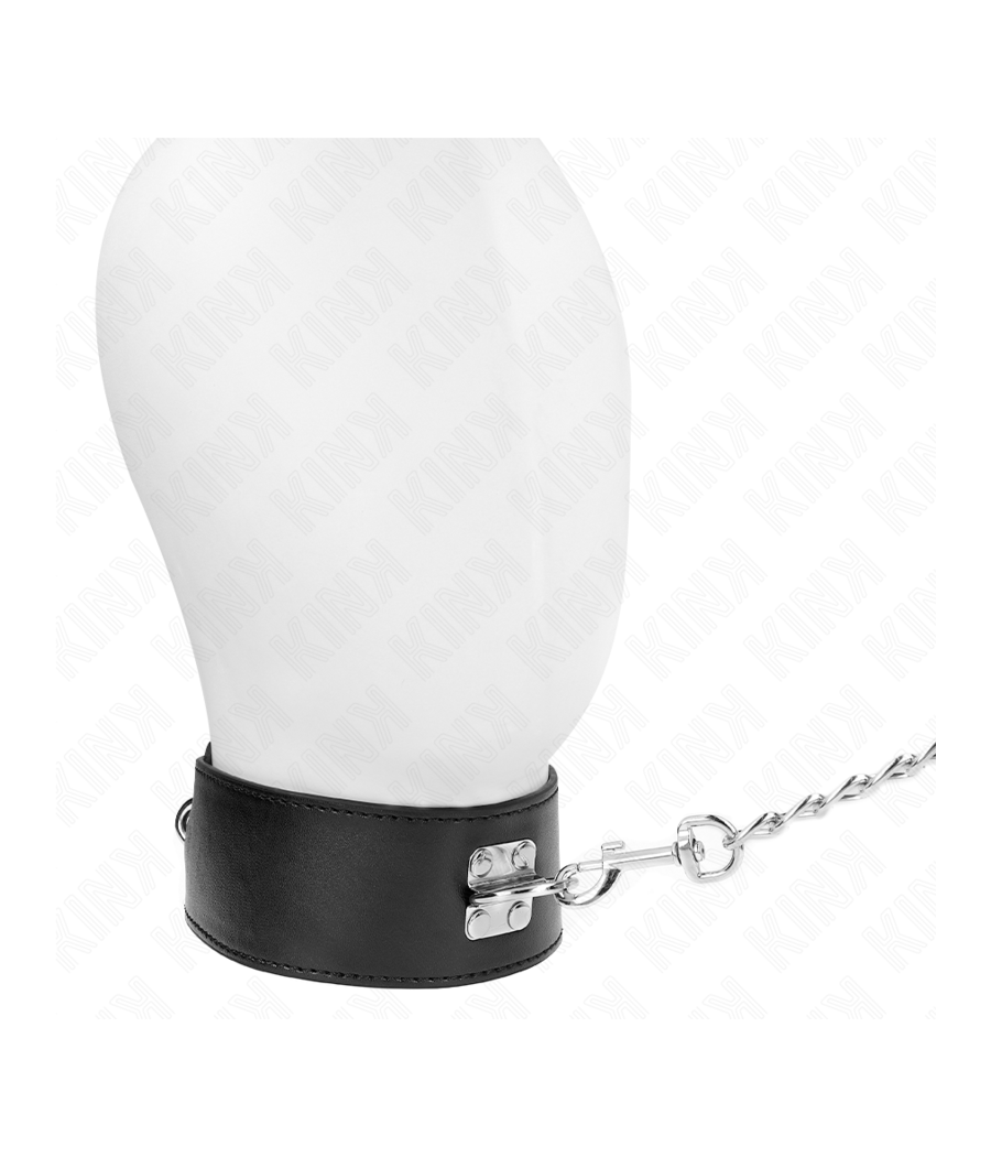 KINK - COLAR COM CINTO 65 CM COM ALÇA LARGA PRETA AJUSTÁVEL 33,5-41 CM X 5 CM