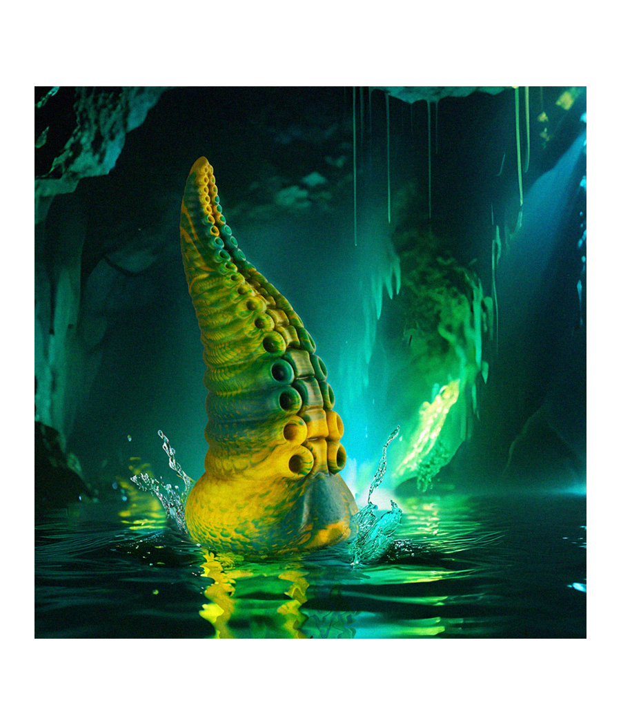 EPIC - DILDO TENTÁCULO VERDE CETUS TAMANHO PEQUENO