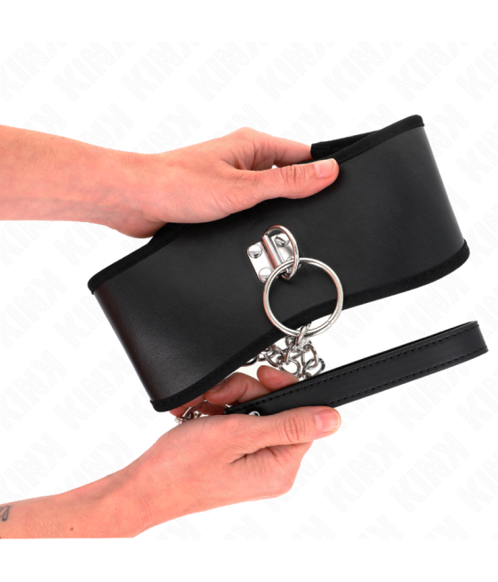 KINK - COLLIER 65 CM AVEC LARGE BRACELET RÉGLABLE 40-55 CM X 10 CM