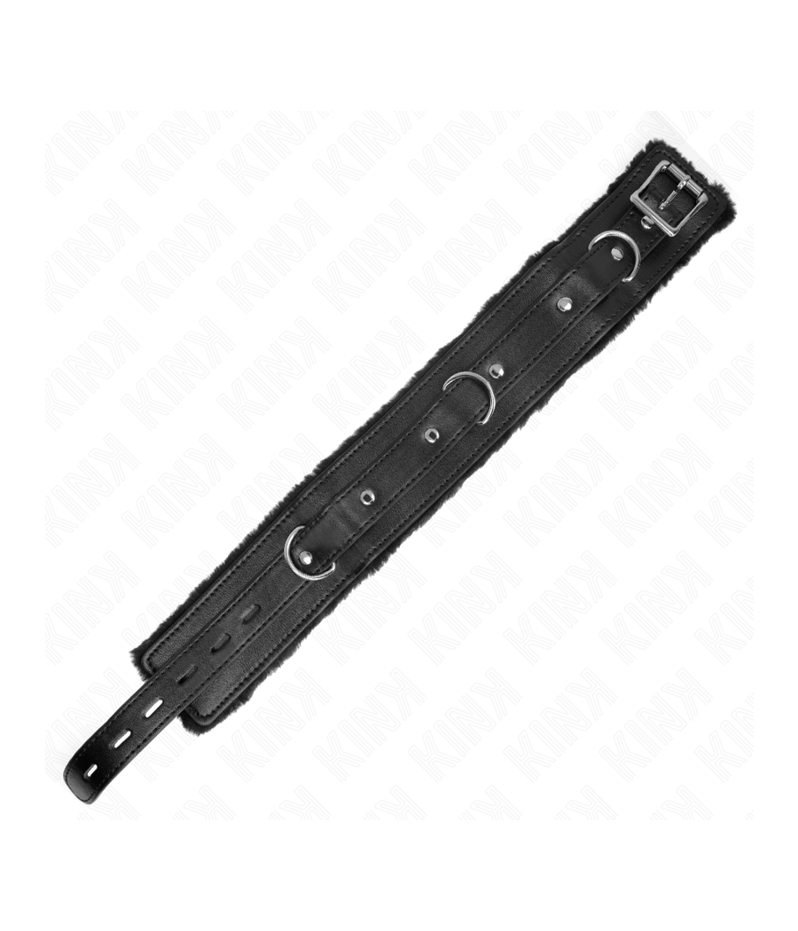 KINK - COLLIER AVEC LAISSE 65 CM AVEC RESTRICTIONS NOIR 36-42 CM X 5,5 CM