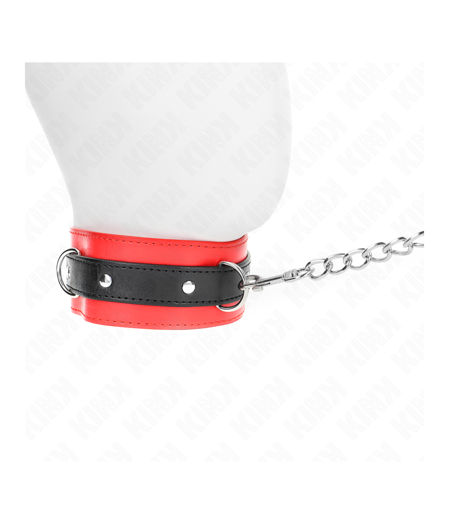 KINK - COLLAR WITH BELT 65 CM WITH STRAP RED 54 X 4.5 CM