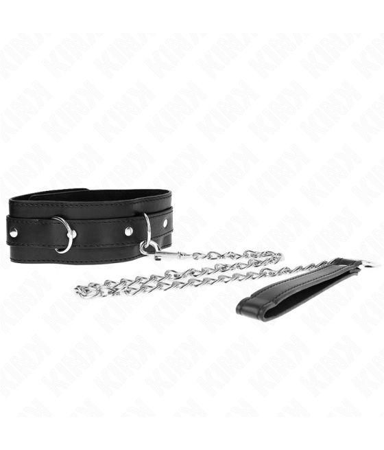 KINK - COLLIER AVEC CEINTURE 65 CM AVEC SANGLE NOIR 54 X 4,5 CM