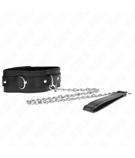 KINK - COLLAR WITH BELT 65 CM WITH STRAP BLACK 54 X 4.5 CM