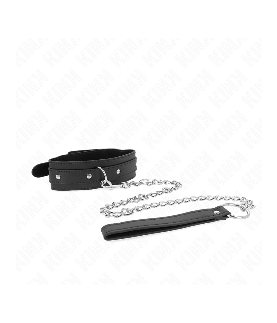 KINK - COLLANA CON GUINZAGLIO 65 CM 1 ANELLO REGOLABILE 38-49 CM X 5 CM