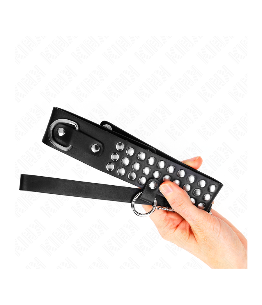 KINK - COLAR COM ALÇA 65 CM COM BRILHANTE AJUSTÁVEL 37-42 CM X 5,3 CM