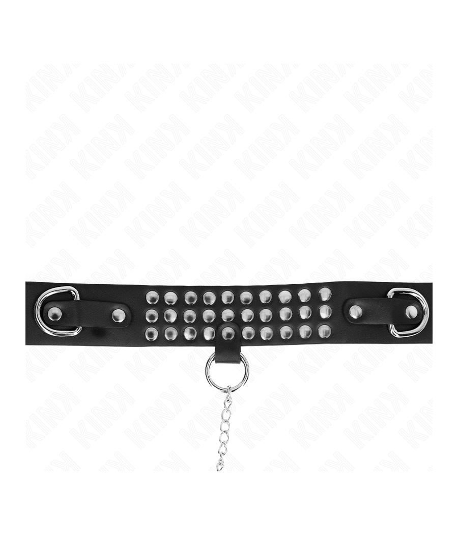 KINK - COLLAR CON CORREA 65 CM CON BRILLOS AJUSTABLE 37-42 CM X 5.3 CM