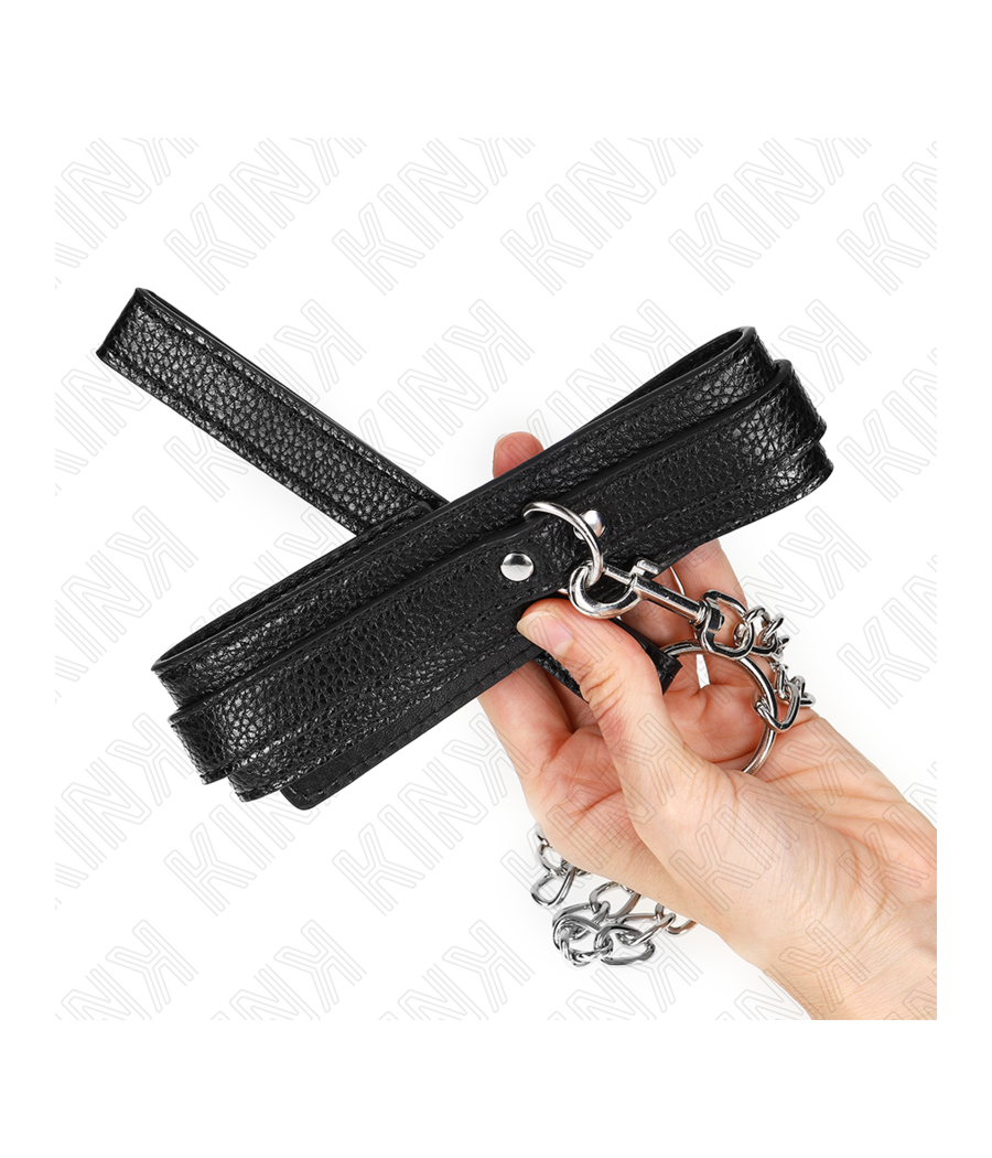 KINK - COLAR PADRÃO SERPENTE COM TRELA 65 CM