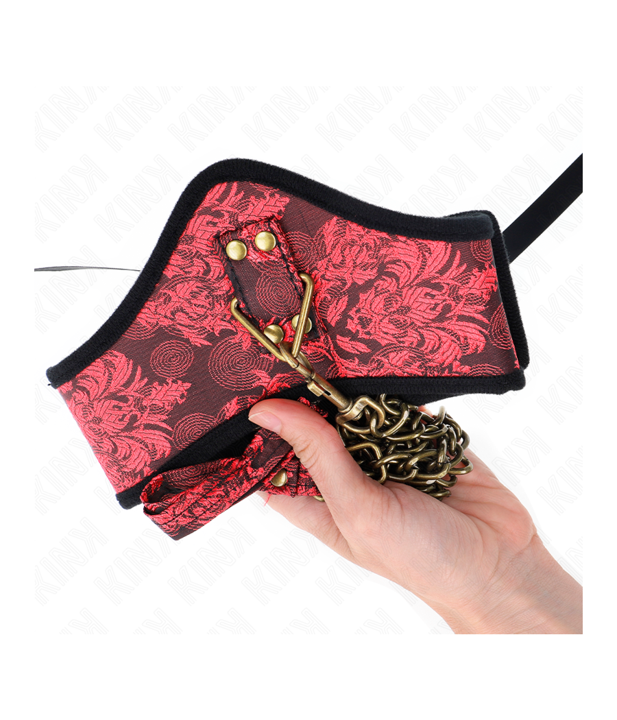 KINK - COLLIER MODÈLE SCANDALE AVEC BRACELET DENTELLE 75 CM 44 X 10 CM