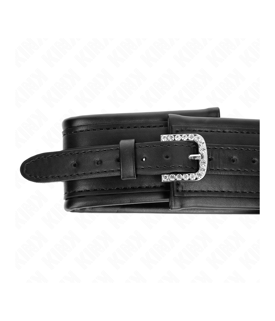 KINK - COLLANA CON CINTURINO CON FIBBIA LUCIDA 65 CM 48.5 CM X 5.3 CM