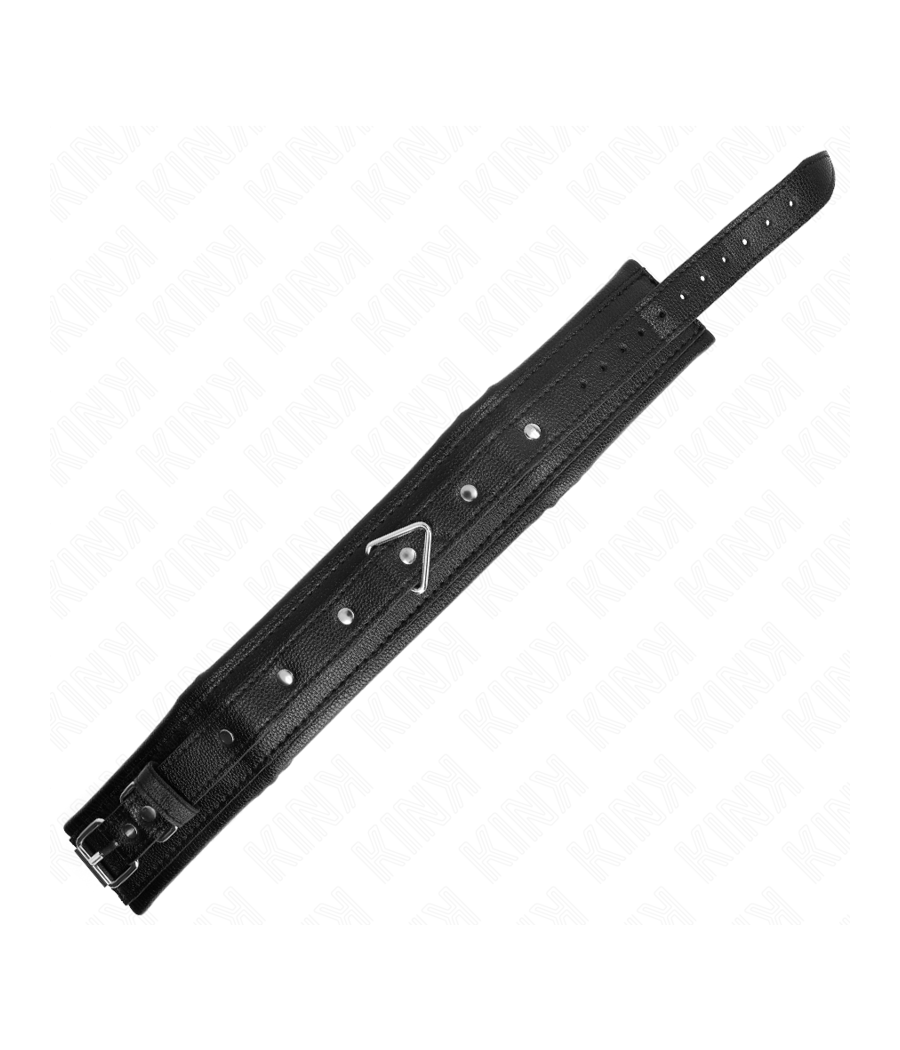 KINK - NECKLACE WITH SPONGE IMITATION LEATHER STRAP MODEL 1 ADJUSTABLE 37-54 CM X 3 CM