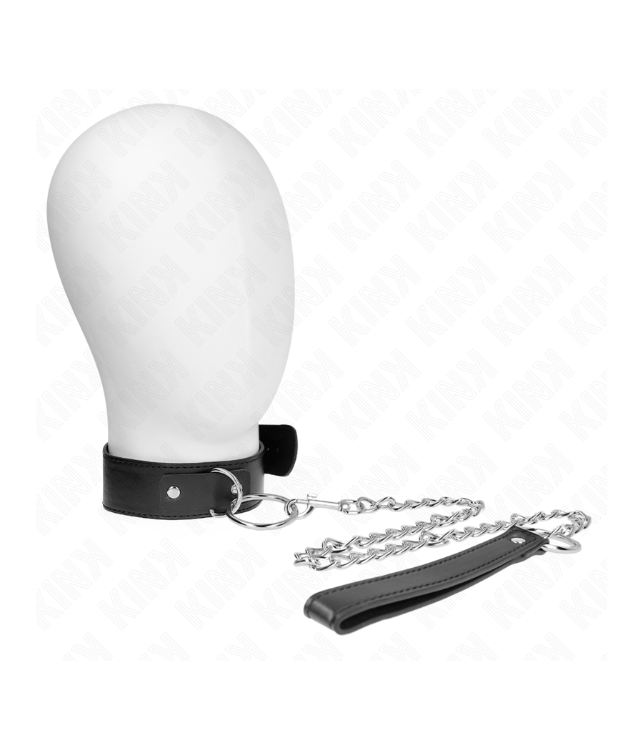 KINK - BASIC MODEL COLLAR WITH LEASH MODEL 4 ADJUSTABLE 36-43 CM