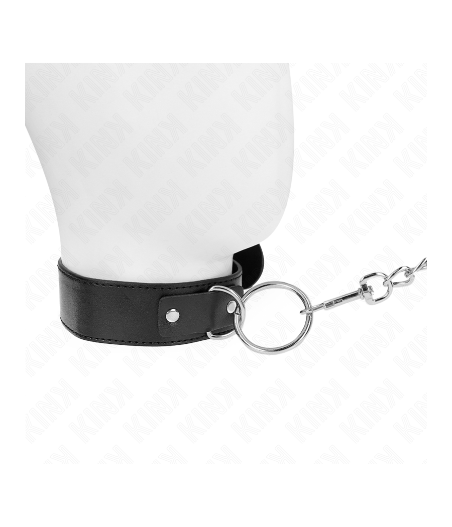 KINK - BASIC MODEL COLLAR WITH LEASH MODEL 4 ADJUSTABLE 36-43 CM