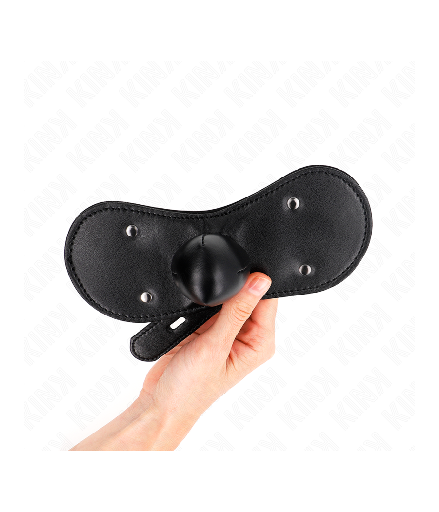 KINK - MÁSCARA BOCA BALL GAG COM FECHADURA AJUSTÁVEL 42-60 CM