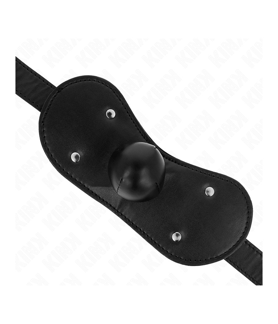 KINK - BALL GAG MUNDMASKE MIT SCHLOSS VERSTELLBAR 42-60 CM
