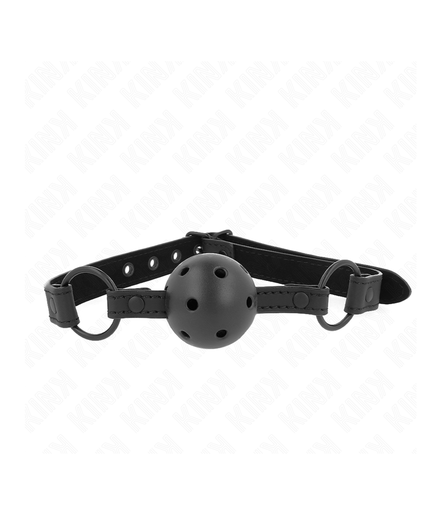 KINK - MORDAZA DE BOLA 4.5 CM DE NEOPRENO 63.5 X 2 CM AJUSTABLE 41 X 59 CM