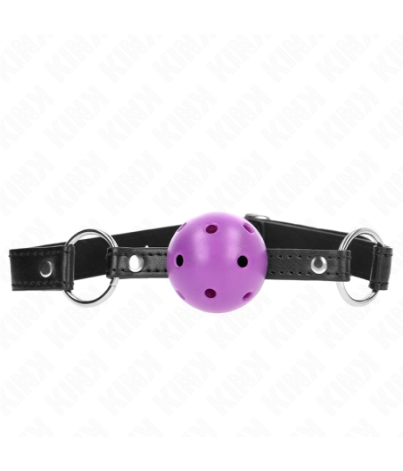 KINK - HOLLOW HARD PURPLE BALL 4.5 CM GAG 63.5 X 2 CM