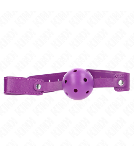 KINK - PURPLE BREATHABLE BALL 4.5 CMGAG 65 x 2.5 CM