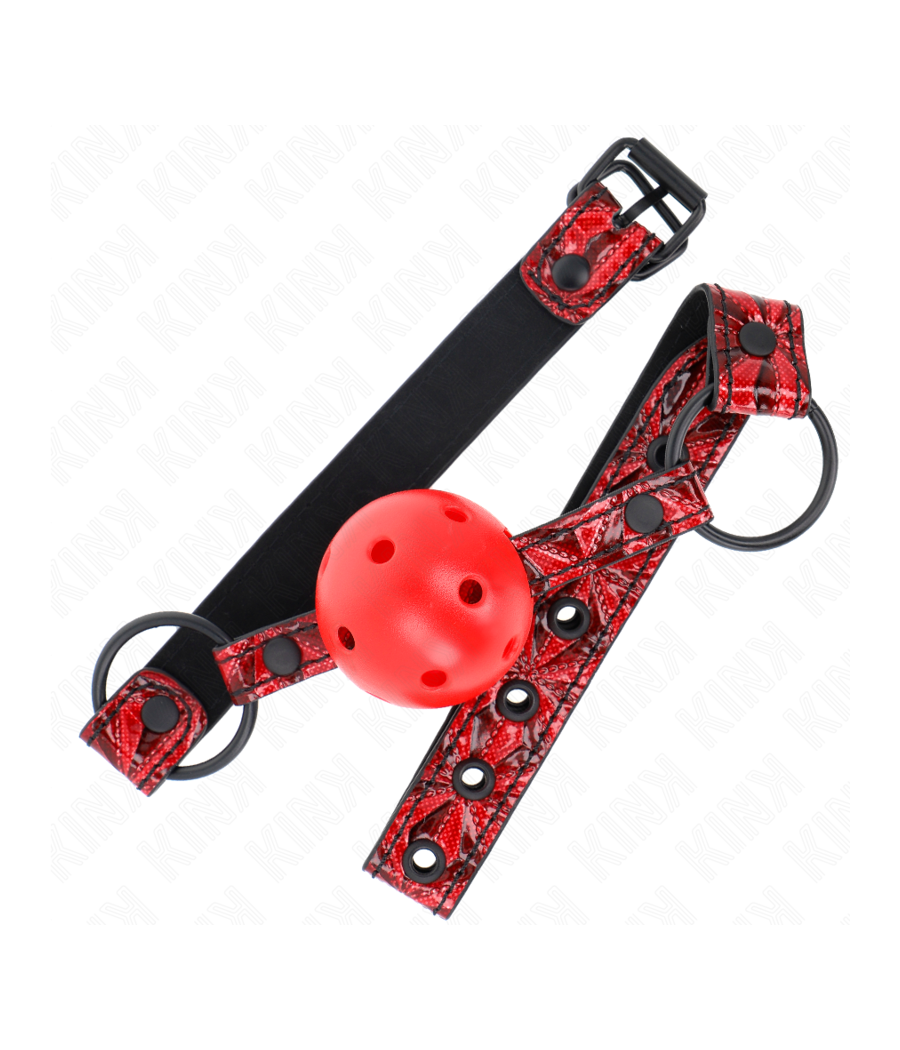 KINK - PALLA CON MOTIVO A DIAMANTI 4.5 CM MODELLO GAG 1 64.5 CM REGOLABILE 42-60 CM