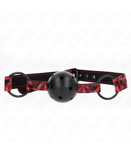 KINK - DIAMOND PATTERN BALL 4.5 CM GAG MODEL 2 64.5 CM ADJUSTABLE 42-60 CM