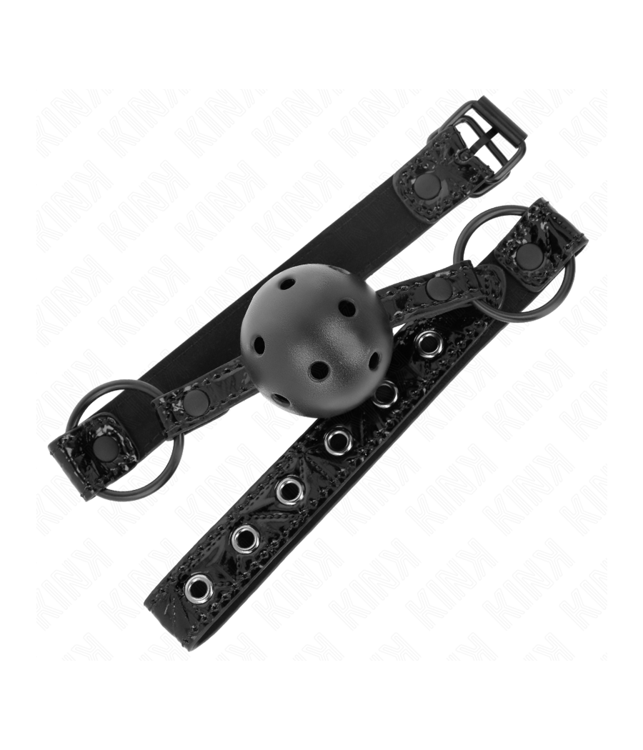 KINK - RAUTENMUSTER-BALL 4,5 CM GAG MODELL 3 64,5 CM VERSTELLBAR 42-60 CM