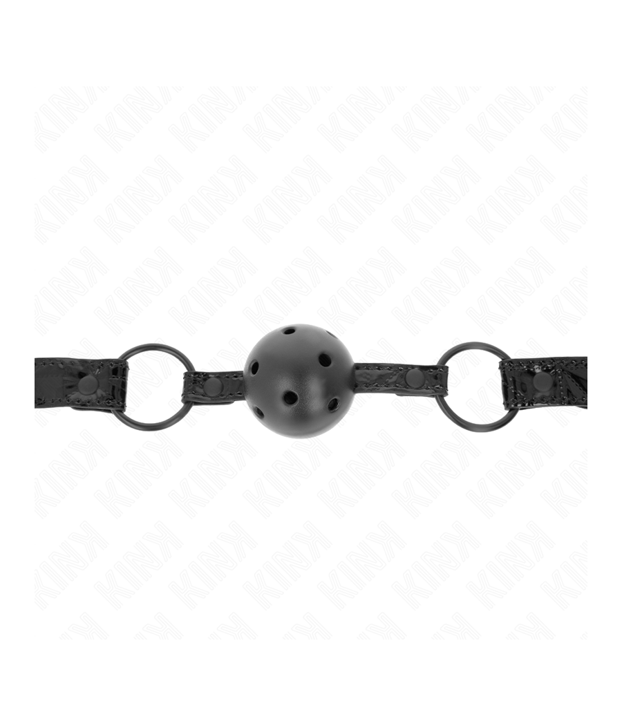 KINK - RAUTENMUSTER-BALL 4,5 CM GAG MODELL 3 64,5 CM VERSTELLBAR 42-60 CM