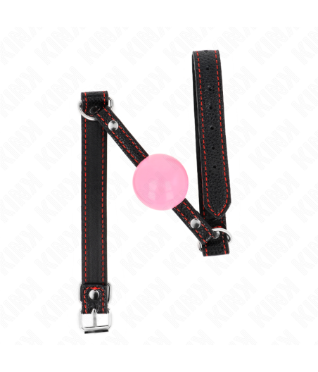 KINK - BOLA OURO ROSA 4 CM MORDAÇA 60 x 2 CM