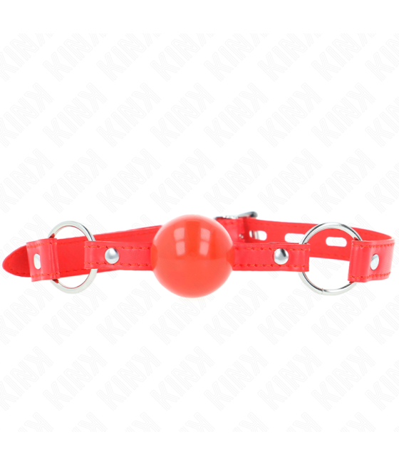 KINK - TPE BALL 4 CM GAG WITH ROJO LOCK 60 x 2 CM