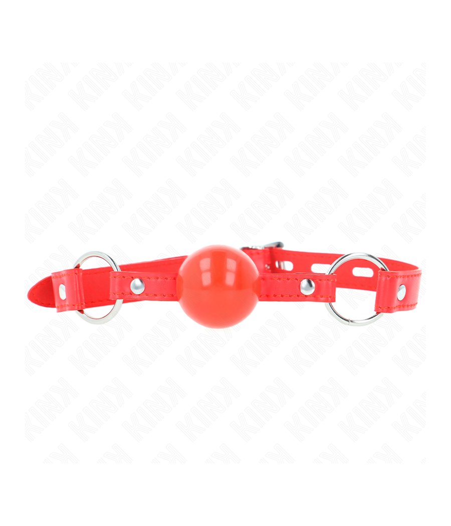 KINK - BÂILLON TPE BALLE 4 CM AVEC ROJO LOCK 60 x 2 CM