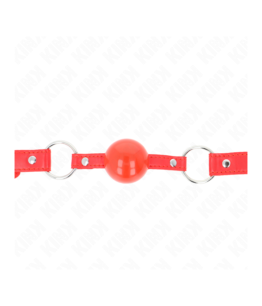 KINK - TPE BALL 4 CM GAG WITH ROJO LOCK 60 x 2 CM