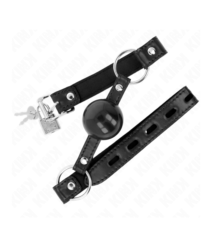 KINK - PALLA IN TPE NERA 4 CM GAG 60 x 2 CM