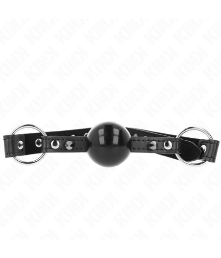 KINK - BALL 4 CM GAG WITH TIP RIVET AND SNAP LOCK 65 x 2 CM