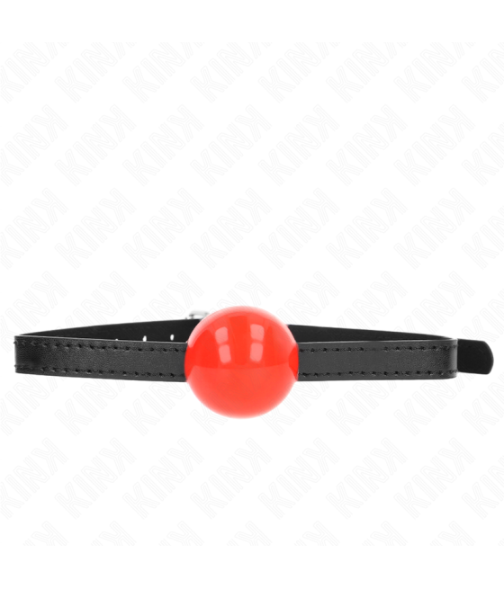 KINK - RED SINGLE SOLID BALL 4 CM GAG 65 x 1.5 CM