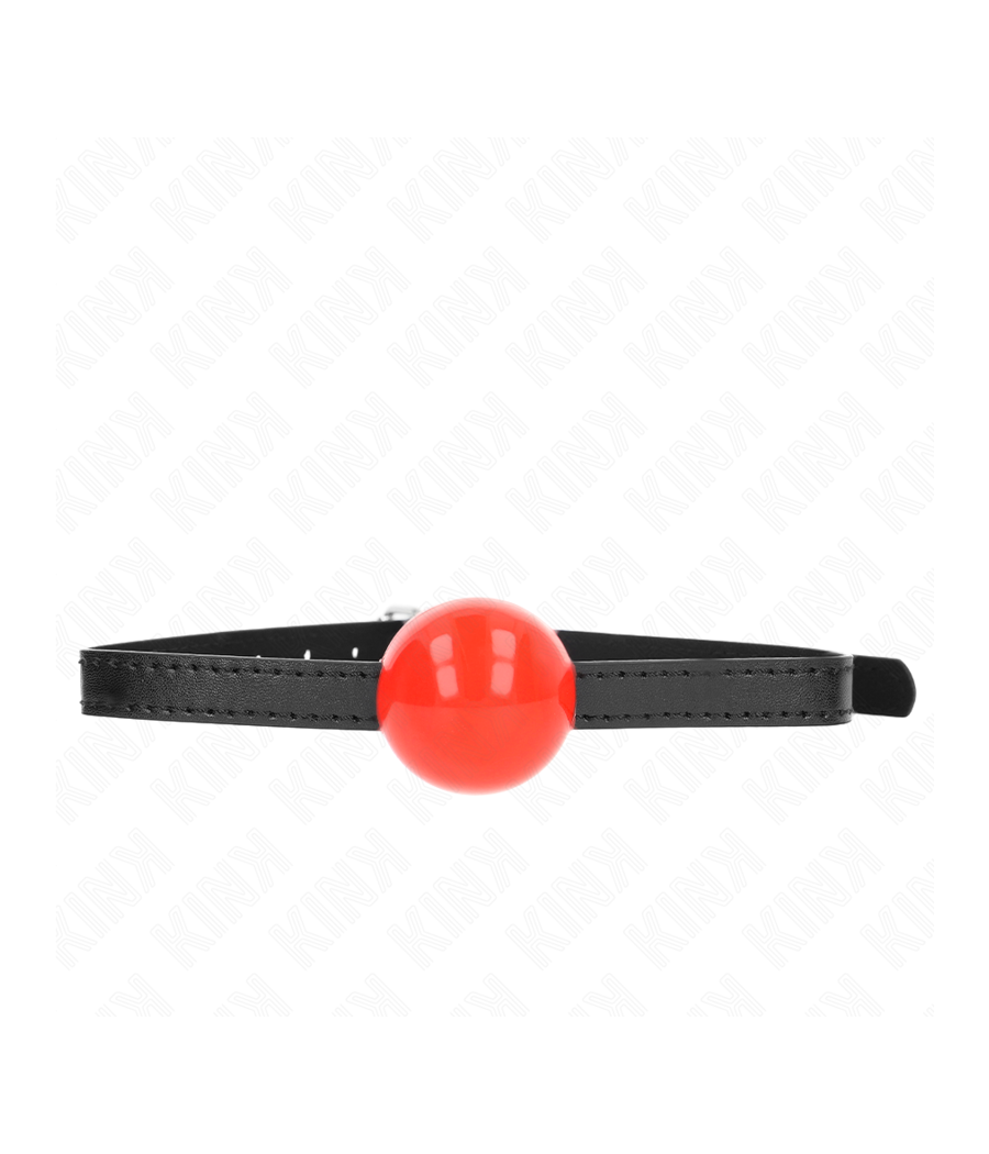 KINK - PALLA SINGOLA ROSSA GAG 4 CM 65 x 1,5 CM