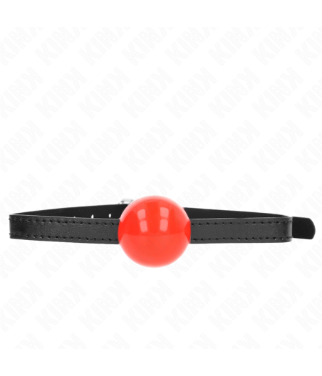 KINK - PALLA SINGOLA ROSSA GAG 4 CM 65 x 1,5 CM