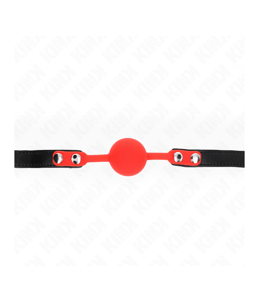 KINK - SILICONE BALL 4 CM GAG WITH LOCK 60 x 2 CM