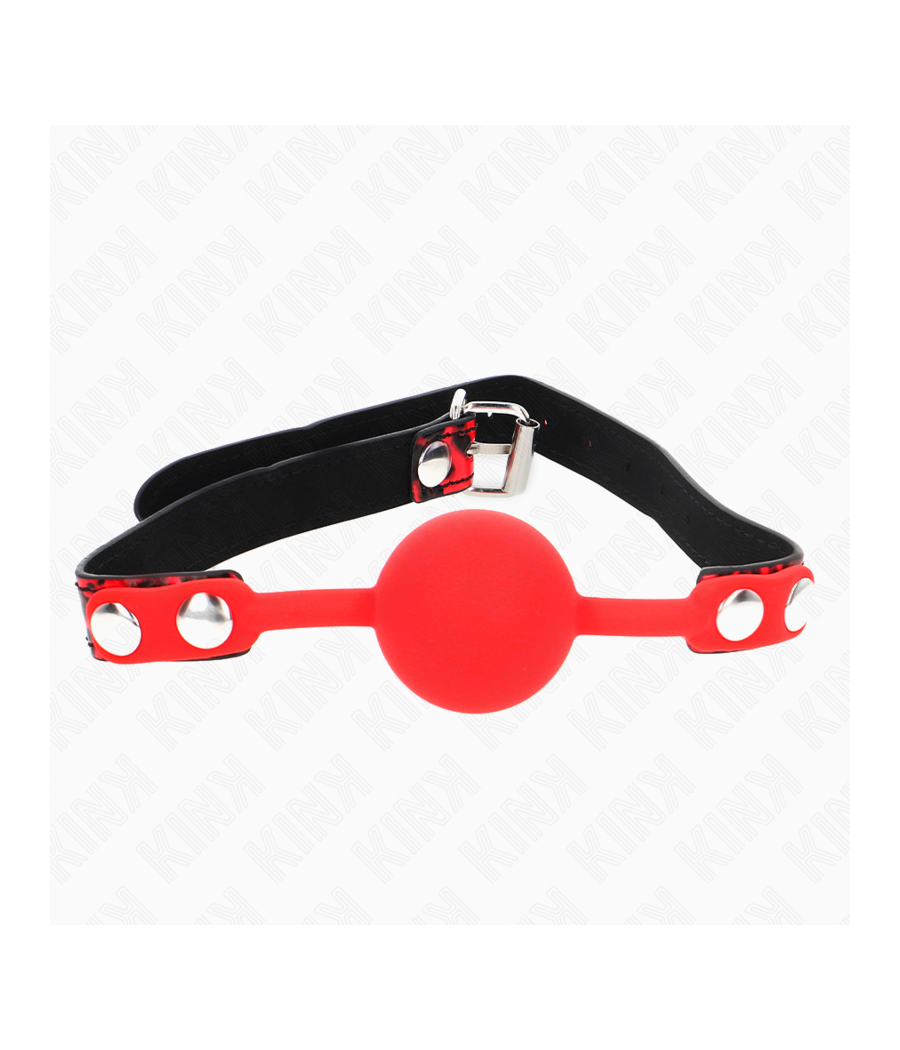 KINK - BOULE EN SILICONE 4 CM GAG MODÈLE 2 60 x 2 CM