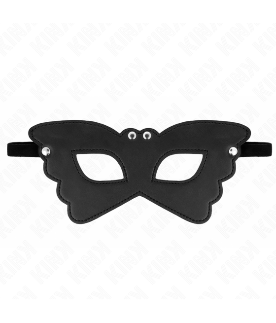 KINK - BUTTERFLY SHAPED LEATHERETTE MASK 20 x 9 CM