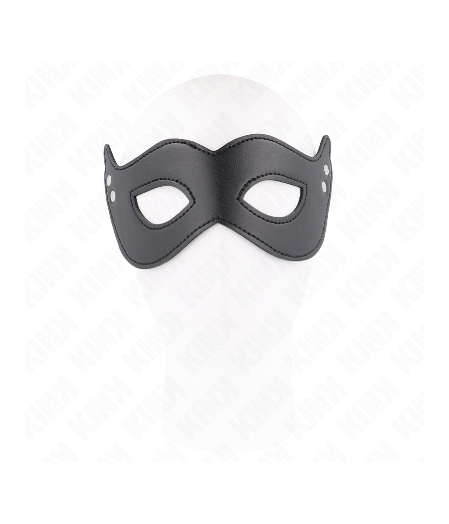 KINK - MASCHERA IN SIMILPELLE CON RIVETTI MODELLO 1 26 x 8 CM