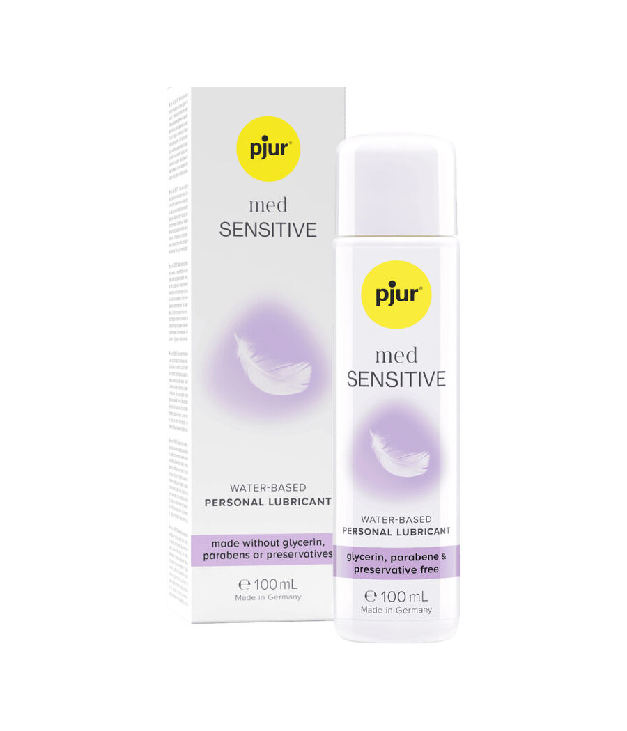 PJUR - MED LUBRIFIANT BASE D'EAU SENSITIVE GLIDE 100 ML