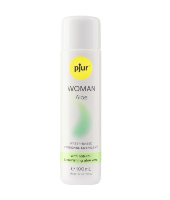 PJUR - WOMAN ALOE LUBRIFICANTE  BASE DE GUA 100 ML