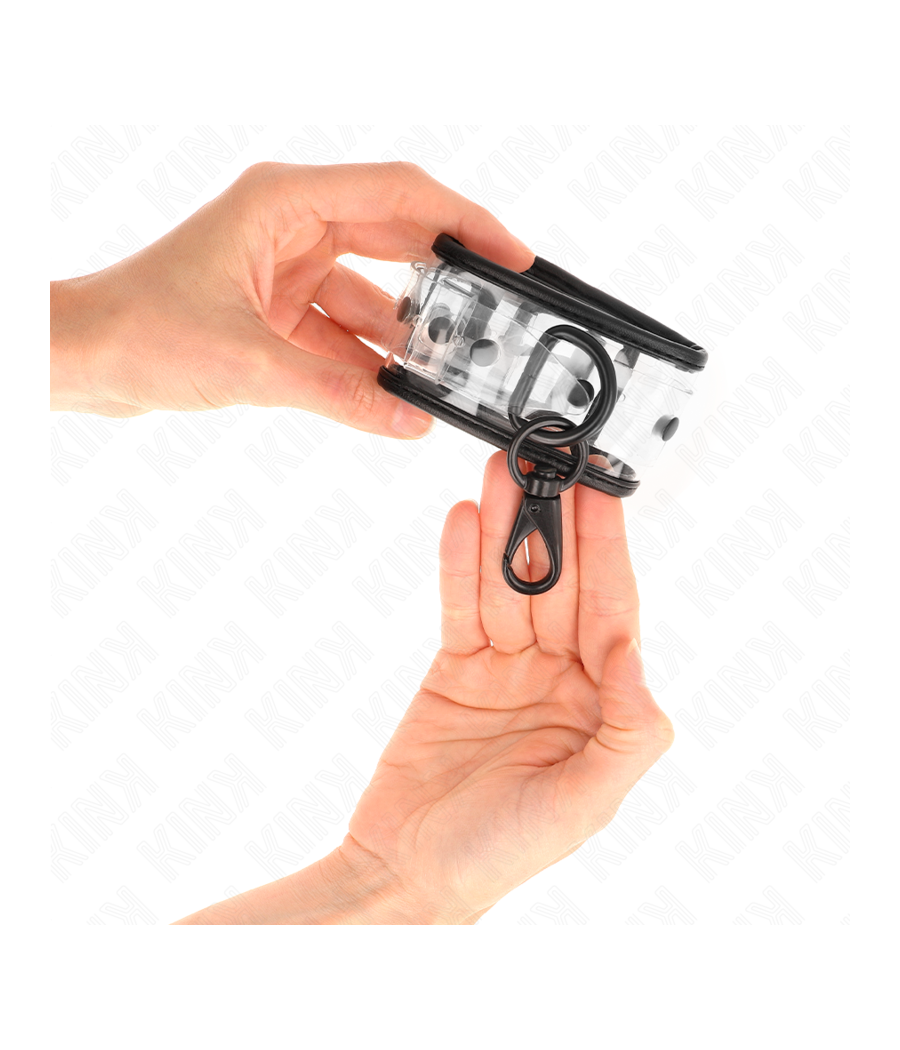 KINK - CLEAR WRIST CUFFS ADJUSTABLE 18-30 CM X 5.5 CM