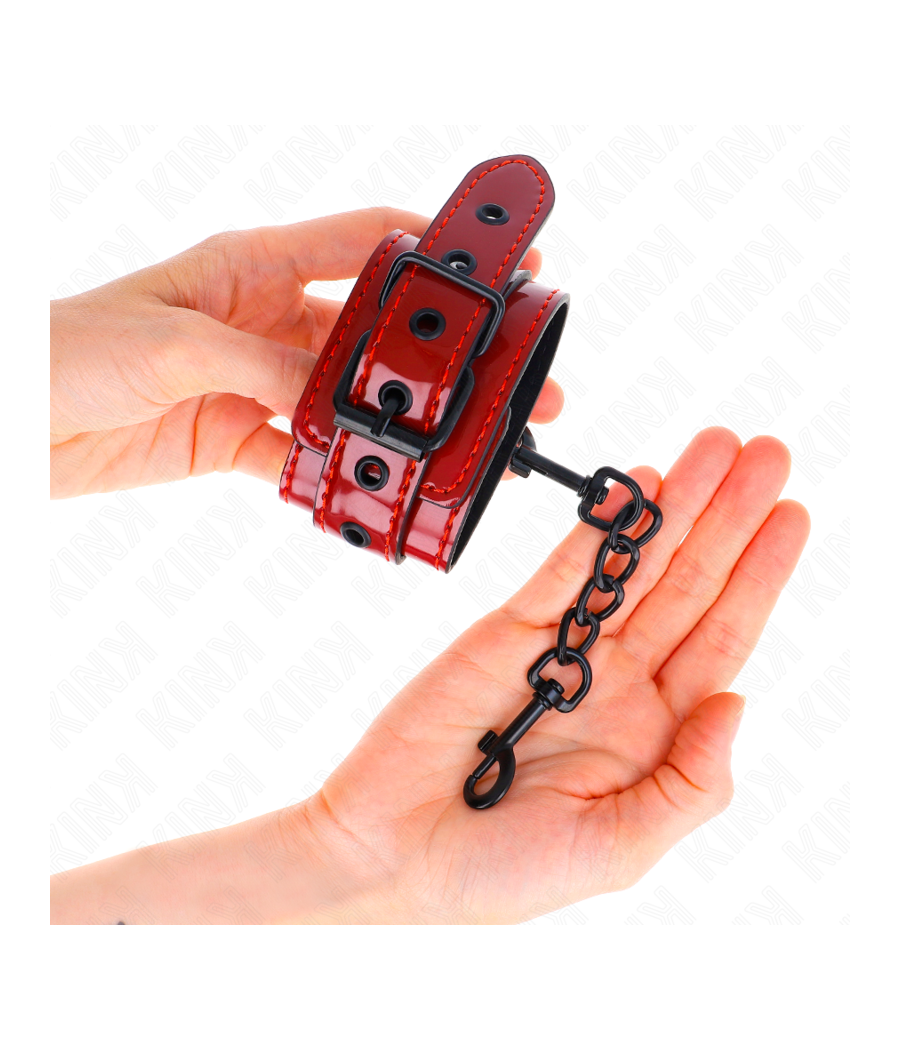 KINK - PUNHOS VERMELHO ESCURO 23 X 5 CM