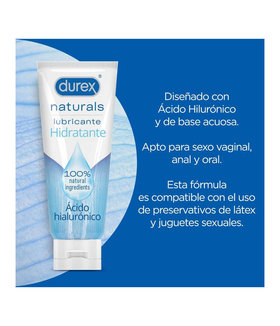 DUREX - NATURALS MOISTURIZING LUBE 100 ML