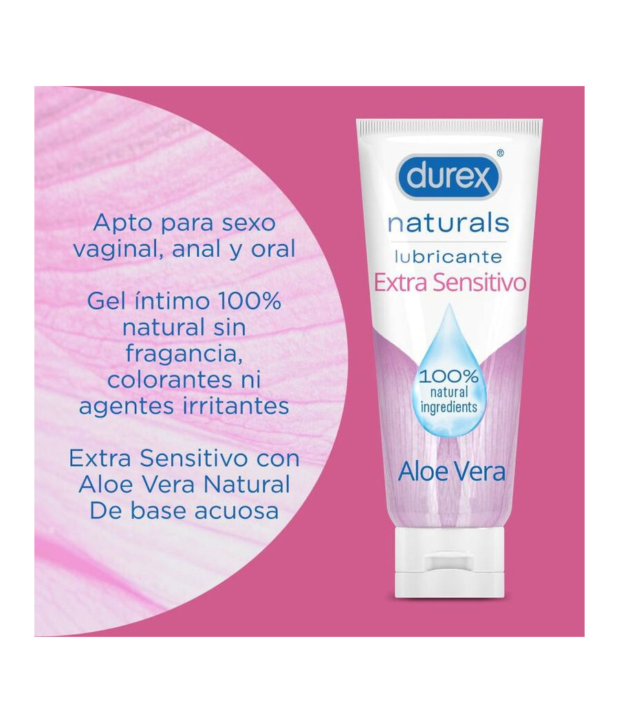 DUREX - LUBRIFICANTE NATURALS EXTRA SENSIBILE 100 ML