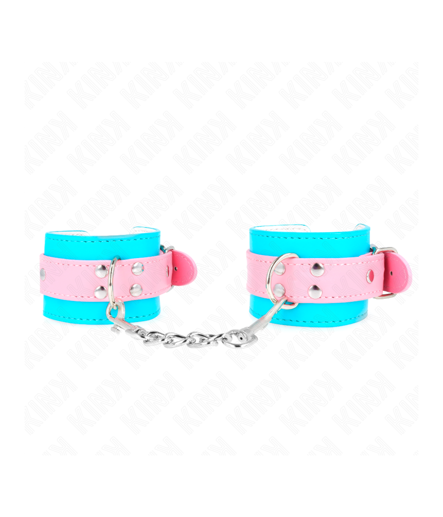 KINK - GRAZIOSI POGGIPOLSI BLU/ROSA REGOLABILI 16-28 CM X 5 CM